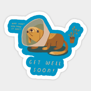 get well soon Sticker